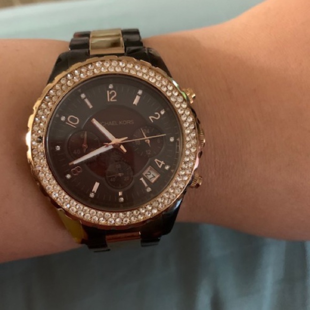 Michael Kors Tortoiseshell Watch